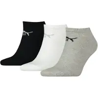 Puma Unisexe, Chaussettes de sport, Elements Unisex Plain Snea Socken (43 - 46)