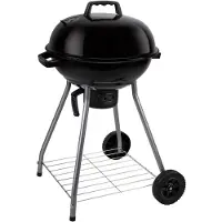 Alpina Barbecue - Barbecue sphérique - BBQ - avec couvercle - Ø 45 cm - charbon de bois