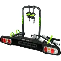 Go Biker Beat Bike Rack For 2 Bikes Argenté