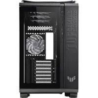 Asus Boîtier PC TUF Gaming GT502 PLUS moyen tour blanc avec panneau latéral et avant verre trempé