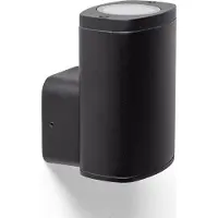 LEDKIA Applique Murale Extérieure Aluminium Welldy Noir
