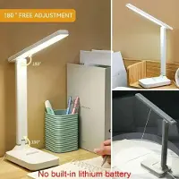 Zelurxx Lampe de lecture LED Dimmable Lampe à pince avec 18 LED Touch Control USB Rechargeable