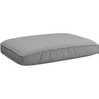 vidaXL Style élégant Coussin de palette pour siège d'anniversaire approprié Gris - Housses pour meubles de jardin Hommie8489436 1parcel