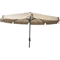In And OutdoorMatch Parasol Libra ecru Ø3,5mtr
