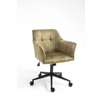 WOLF-Möbel SEBA Office chaise Kipper olive
