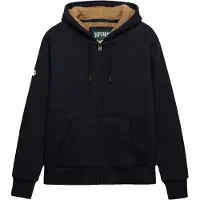 Superdry Borg Lined Full Zip Sweatshirt Bleu 3XL Homme