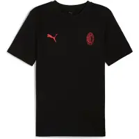 Puma Hommes, T-shirt de sport, Thé ACM FtblESS (XL), Noir, Rouge, XL