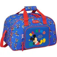 Safta Mickey Mouse 22l 40x24x23 Cm Bag Bleu Enfants