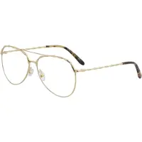 Elie Saab Es-020-j5g 58/14/140 Woman Glasses Doré Femme