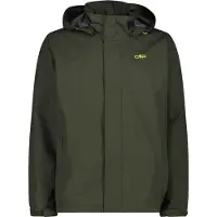 CMP MAN Veste à boutons-pression et capuche vert olive (E319) 48