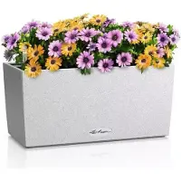 Lechuza BALCONERA Stone 40 Weiss (19 x 40 x 19 cm)