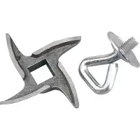 Westmark Couteau pour hachoir à viande, Mixer + Couper : accessoires, Argent