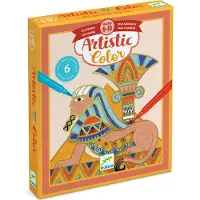 Djeco Kit de coloriage créatif « Égypte »,