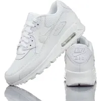 Nike Baskets basses 'AIR MAX 90' gris clair / blanc