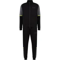 Emporio Armani Survêtement jaune fluo / gris / noir
