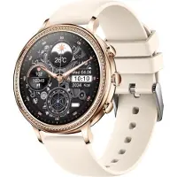 Lige Montre Smart Modern Brun Clair - Élégance et Technologie pour Femmes KP35343