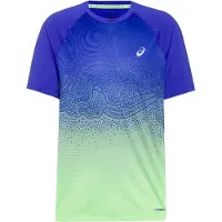 Asics T-Shirt 'Road Fade SS Top' bleu