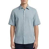 BOSS Rash 2 10267858 01 Short Sleeve Shirt Bleu M Homme