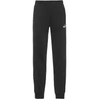 Puma Pantalon de sport 'Ess No. 1' noir / blanc