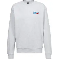 New Balance Sweat-shirt 'Athletics Premium' bleu / gris clair / rouge
