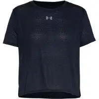 Under Armour T-shirt fonctionnel 'Velocity' noir / blanc