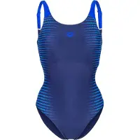 Arena Maillot de bain 'Side Placement U Back' bleu marine / turquoise