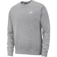 Nike Sweat-shirt 'Club Fleece' gris clair / blanc