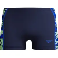 Speedo Hyperboom Splice Swimming Boxer Bleu UK 32 Homme