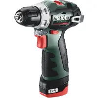 Metabo Perceuse visseuse sans fil 12 V PowerMaxx BS BL 2 x 2Ah Li-Power - - 601721500 - Chargeur LC40, coffret