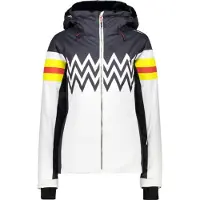 CMP Fix Hood 30w0776 Jacket Blanc,Gris XL Femme