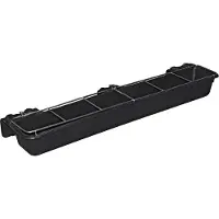 Kerbl Mangeoire longue , 8 l avec grille d'alimentation, 96 cm de large