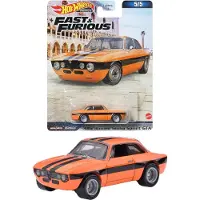 Mattel Hot Wheels HKD29 Fast and Furious - Alfa Romeo Julia Sprint GTA [3 ans et plus]
