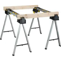 Fatmax FMST1-75763 FatMax Tréteaux Métalliques - Capacité De Charge 900 Kg (lot De 2 Pièces)