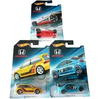 Hot Wheels Honda modèle réduit de voitures, pack de 3