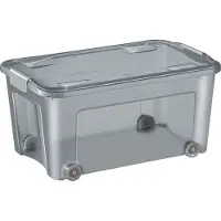 Cep Boîte de rangement SHADOW avec roulettes 43 litres
