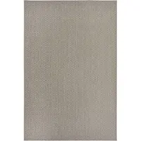 Un Amour De Tapis Tapis kilim géométrique d'extérieur, structure tissée résistante, PURE