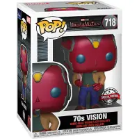 Funko POP! Marvel WandaVision - Vision des années 70 718 Édition spéciale - Pop! - Figurine en vinyle