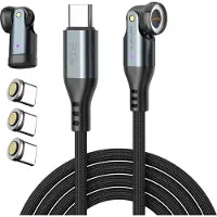 4smarts USB-C 540° magnetic cable set GravityCord 240W 1.8m (541237)