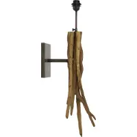 Light & Living - applique murale - Bluma - marron - bois - luminaire individuel - E27 - 3114784