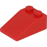 LEGO 250x brique inclinée 3x2 33° rouge