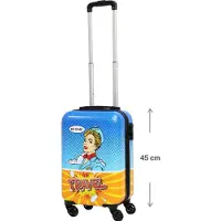 Excellent Valise de voyage à roulettes 51 x 33 x 21,5 cm TRAVEL KO-FB5000320
