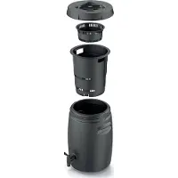 Prosperplast Conteneur de production d'engrais - - Combioliq 25L - Capacité 25L - Couleur noire