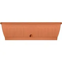 Garden ID Pot Auto-arrosant en Terre Cuite - 60 cm