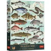Trefl Puzzle Premium Plus Finders Keepers : poissons 500 poupées