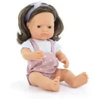 Miniland Chestnut Baby Doll 38 Cm Rose Enfants