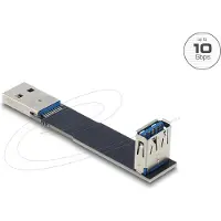 DeLOCK USB 10Gbps Adapter USB-A BU < ST gewinkelt 90°
