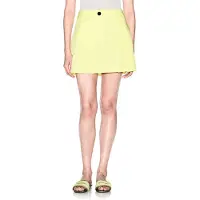 Armani Exchange pour femme. XW002003AF18863U2194 Jupe Define jaune (M), Casuel, Coton