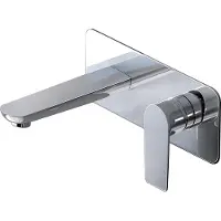 Doporro Robinet Encastré Chromé Mitigeur Moderne pour Lavabo et Vasque