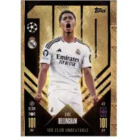 Topps 477 - Jude Bellingham - Club des 100 - 2024/2025