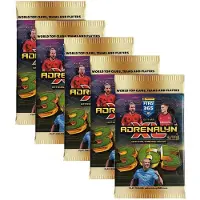 Panini Cartes à collectionner FIFA 365 Adrenalyn XL 2025 - 5 boosters